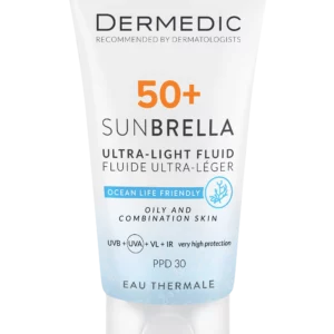 DERMEDIC SUNBRELLA ULTRA LIGHT FLUID SPF50 OILY 40ML+2EME G