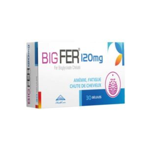 BIGFER 120 MG BT 30