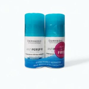LOT DERMEDIC ANTIPERSP R ROLLON BLEU 1+1G