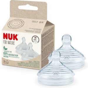 NUK 2 TETINES FOR NATURE M