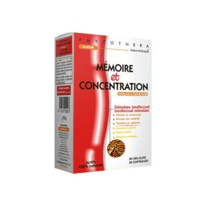 PHYTOTHERA MEMOIRE ET CONCENTRATION